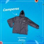 CAMPERA TRUCKER AZUL TALLE - M - SAPHIRUS