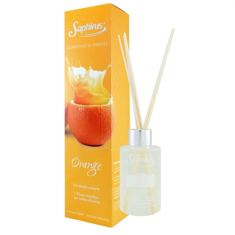 DIFUSOR SAPHIRUS 125 CC ORANGE - Imagen 1