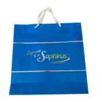 BOLSA SAPHIRUS CARTÓN COLOR AZUL