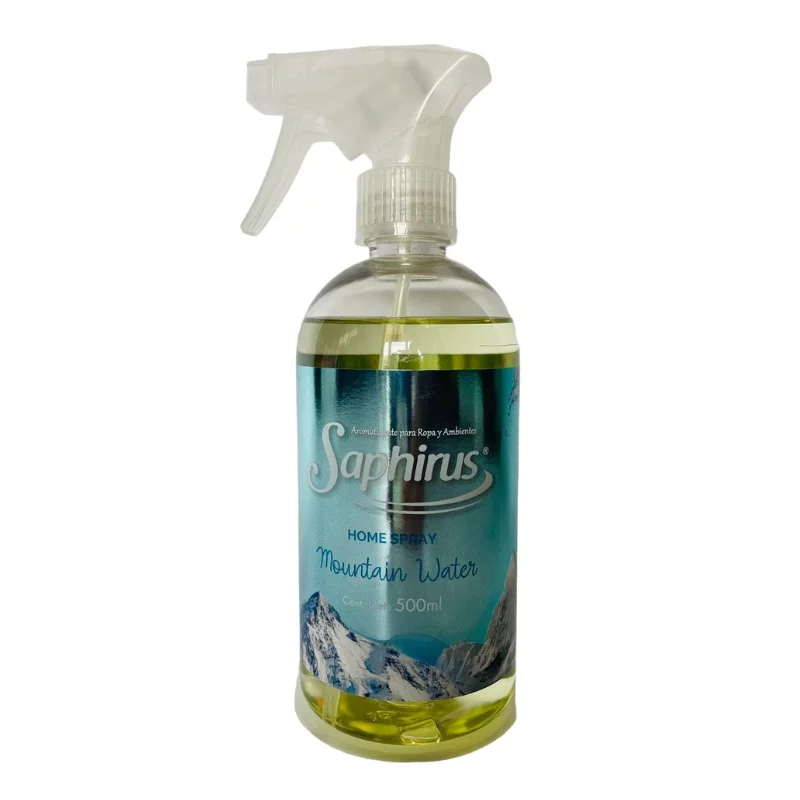 home-spray-mountain-water.png HOME SPRAY 500 CC SAPHIRUS MOUNTAIN WATER - Imagen 1