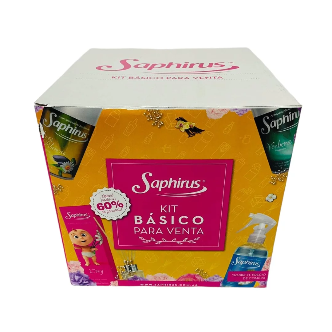KIT BASICO SAPHIRUS 16 PRODUCTOS - Imagen 1