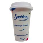 VASO TÉRMICO SAPHIRUS BLANCO -  300 ML