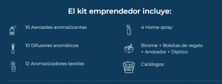 KIT EMPRENDEDOR SAPHIRUS 36 PRODUCTOS EXCLUSIVOS - Imagen 3