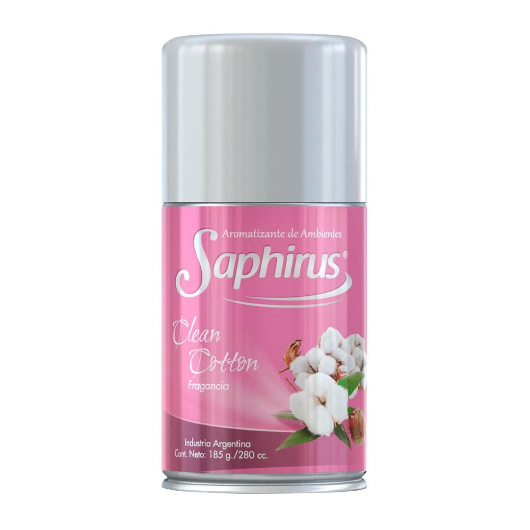 20250107-aerosol-clean-cotton-saphirus a - REPUESTO SAPHIRUS CLEAN COTTON - Imagen 1