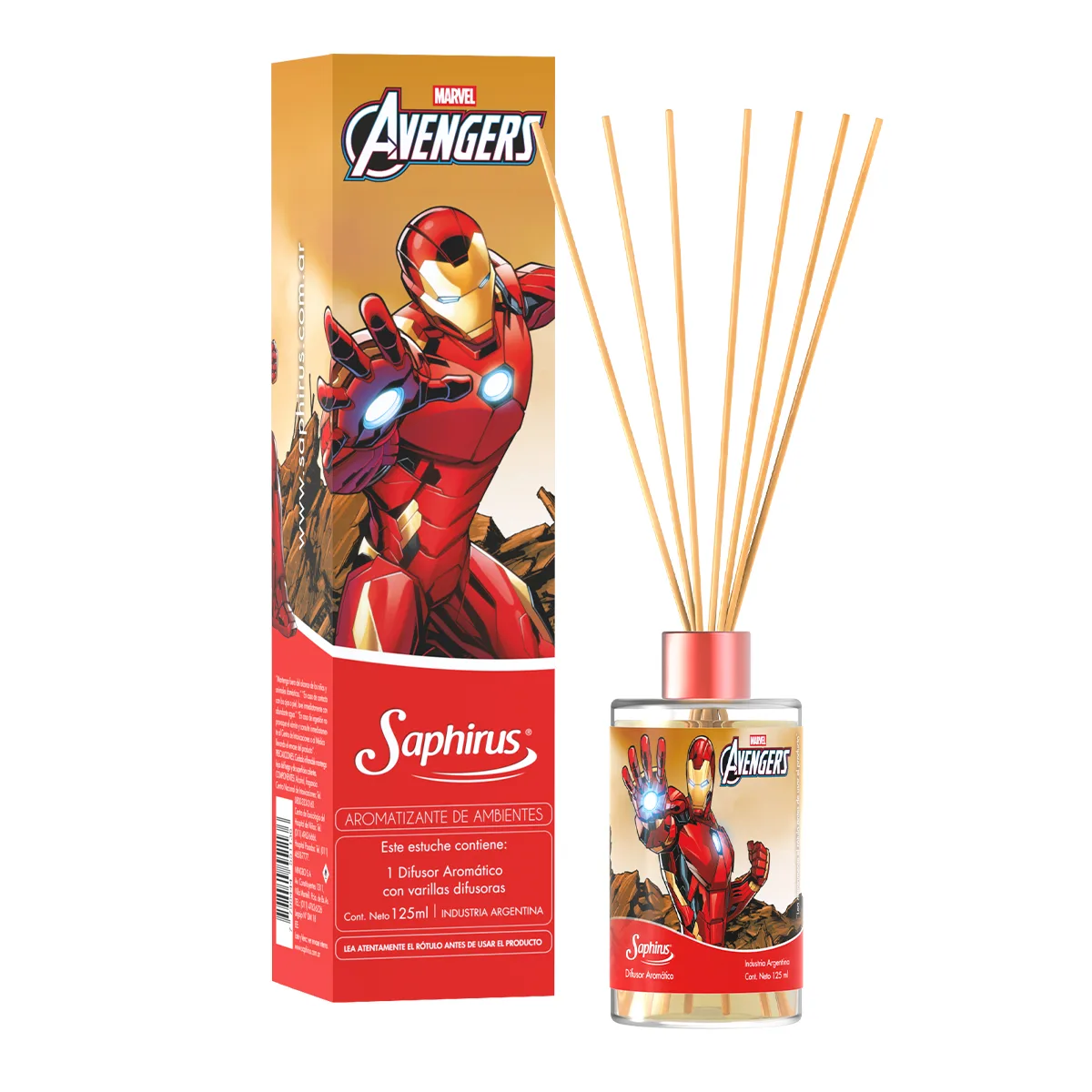 a - DIFUSOR SAPHIRUS DISNEY  IRON MAN - Imagen 1