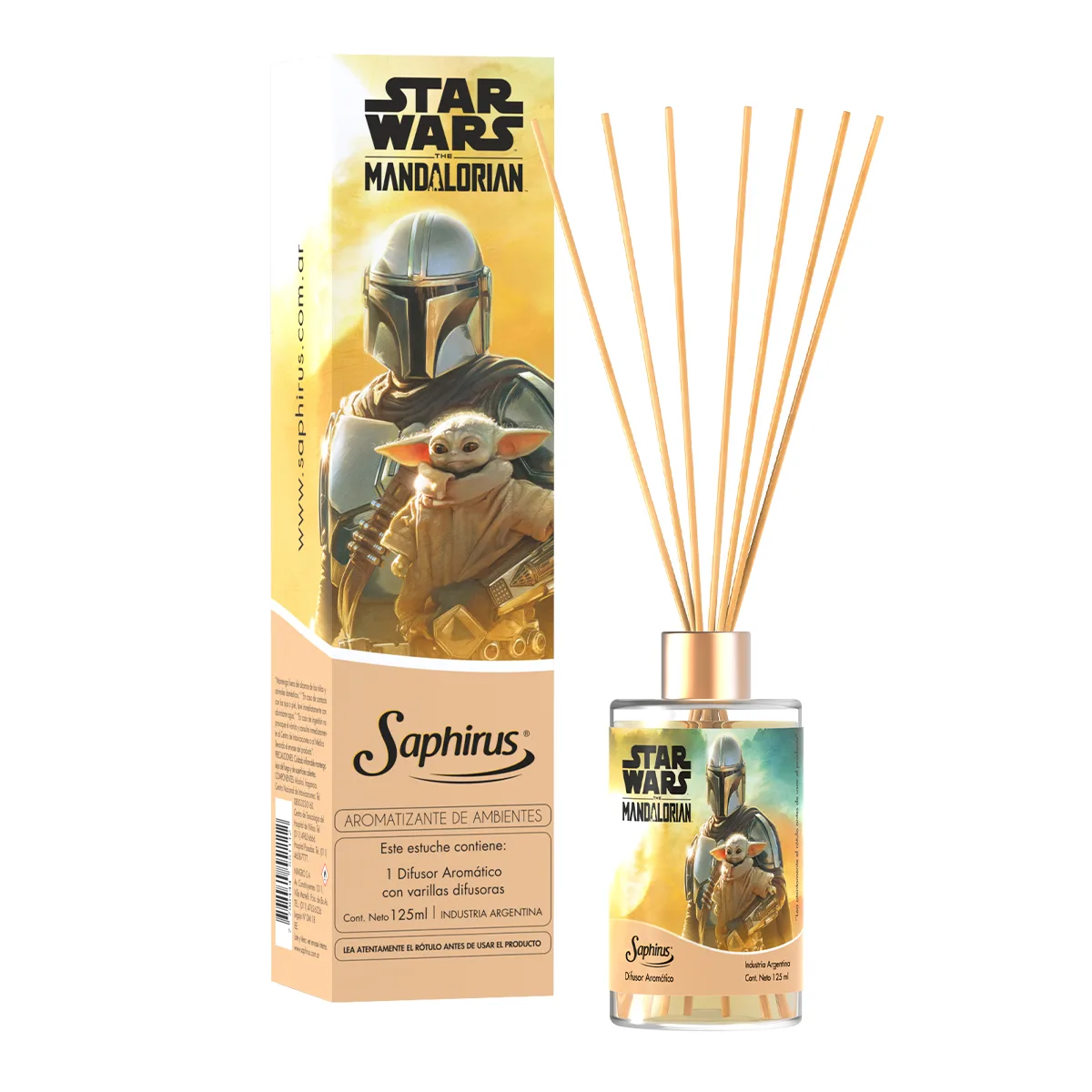 a - DIFUSOR SAPHIRUS DISNEY  MANDALORIAN - Imagen 1