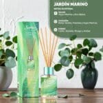 MINI DIFUSOR AROMATICO JARDIN MARINO 60ML SAPHIRUS