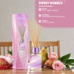 a - MINI DIFUSOR AROMATICO SWEET BUBBLE 60ML SAPHIRUS