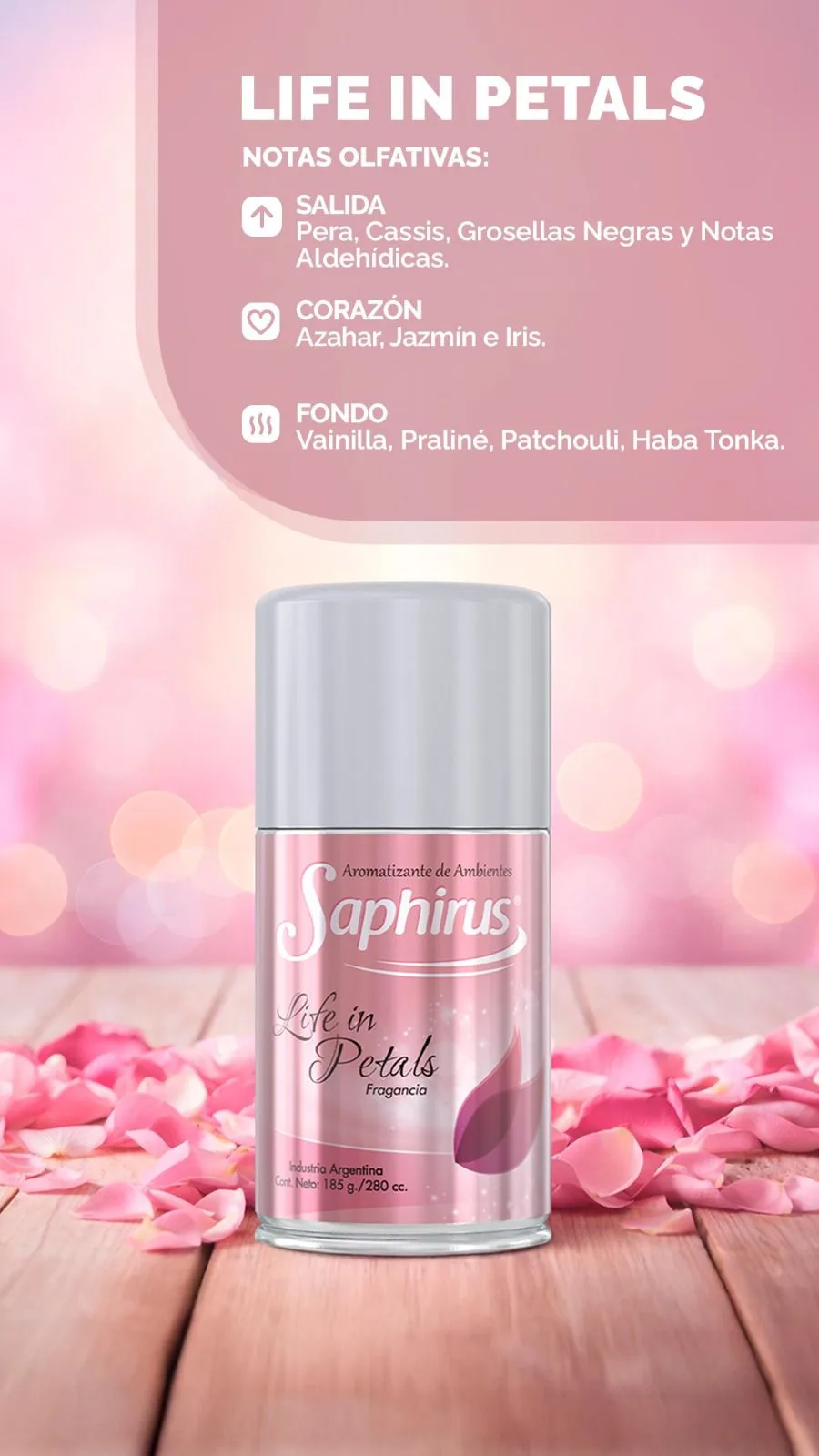 a - REPUESTO SAPHIRUS BELLA / LIFE IN PETALS - Imagen 1