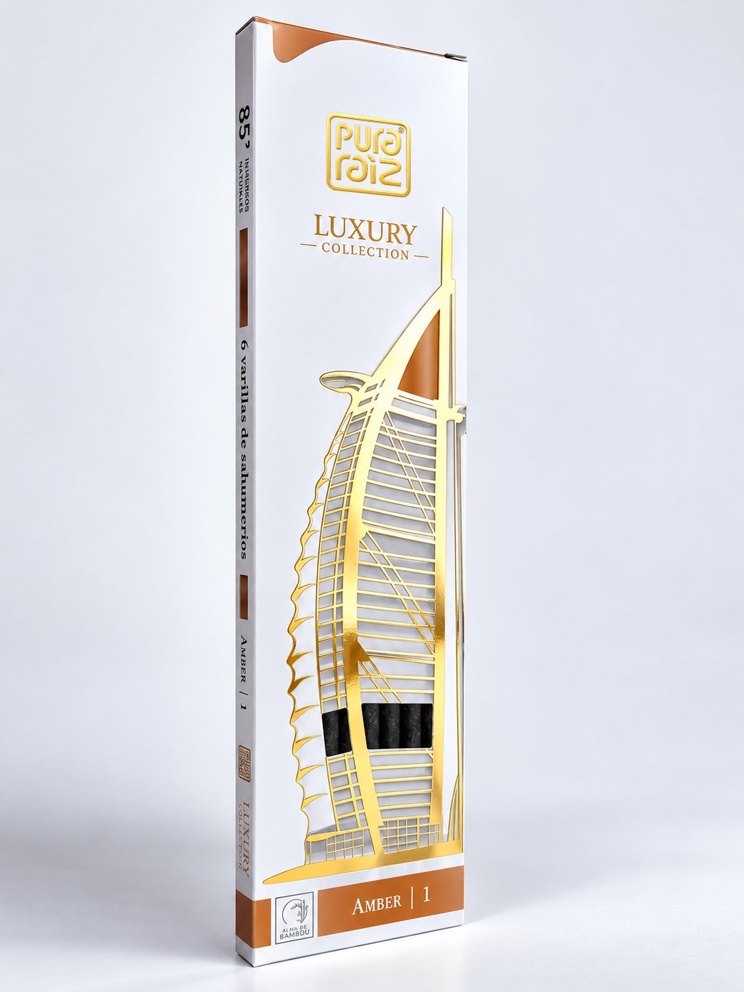 amber a SAHUMERIO LUXURY ARABE PURA RAIZ AMBER - Imagen 1